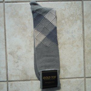 Men's Gold toe Extended  Size